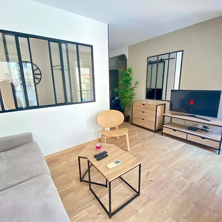 Appartement La Bergerie Scls - Clim, Wifi, Centre-ville Cannes